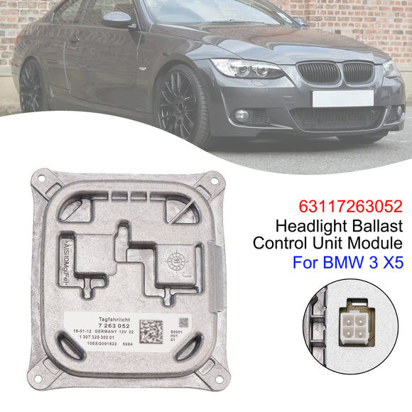 Koplampballastregeleenheidmodule 63117263052 voor BMW 3 X5
