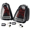 L&amp;R LED Tail lights Lamps For BMW Mini R56 R57 R58 R59 Cooper S 2007-2015 Smoked Housing-18