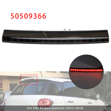 Black Rear Third Brake Light Center 50509366 For Alfa Romeo Giulietta Fiat 500L 2012-2018