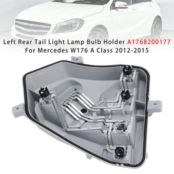 Portalampada fanale posteriore sinistro A1768200177 per Mercedes W176 Classe A 2012-2015