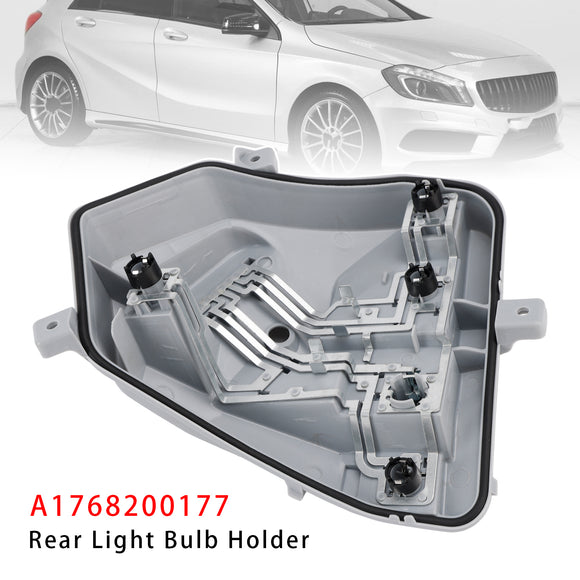 Portalampada fanale posteriore sinistro A1768200177 per Mercedes W176 Classe A 2012-2015