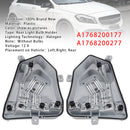 Suporte da lâmpada da lanterna traseira esquerda e direita A1768200177 A1768200277 para Mercedes W176 Turma de 2012-2015-1