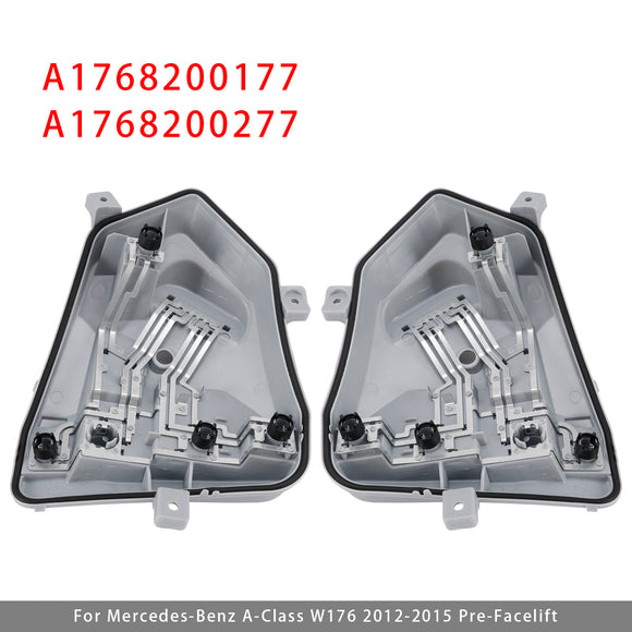 Suporte da lâmpada da lanterna traseira esquerda e direita A1768200177 A1768200277 para Mercedes W176 Turma de 2012-2015