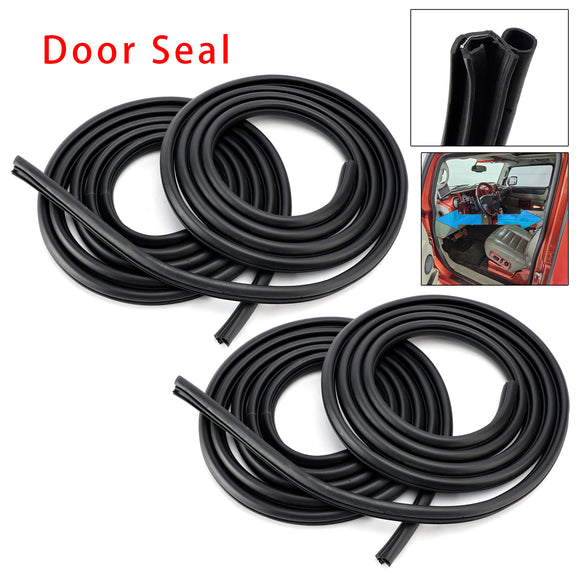 4PCS Anteriore Posteriore Sinistra Destra Porta Guarnizione In Gomma Guarnizione Per Hummer H2 2003-2009
