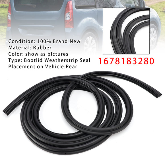Sello de burlete de tapa de maletero 1678183280 para Citroen Berlingo K9
