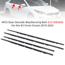4PCS Porta Esterna Guarnizione Cintura 82210M6000 Per Kia K3 Forte Cerato 2019-2023-3