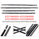 4PCS Porta Esterna Guarnizione Cintura 82210M6000 Per Kia K3 Forte Cerato 2019-2023-5
