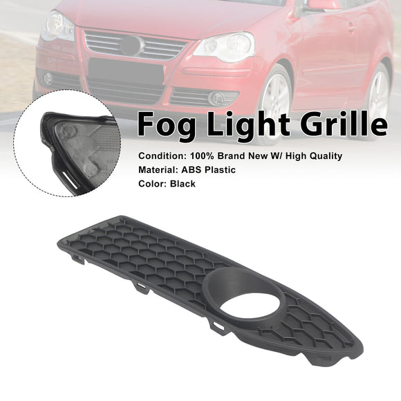 Honeycomb Style Front Lower Grille Left Side Fit VW Polo 9N3 GTI 2005-2009