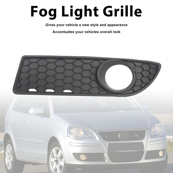 Honeycomb Style Front Lower Grille Left Side Fit VW Polo 9N3 GTI 2005-2009