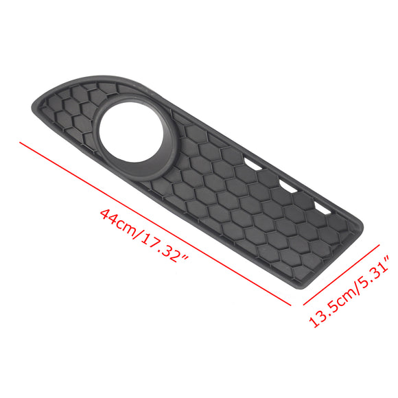 Honeycomb Style Front Lower Grille Left Side Fit VW Polo 9N3 GTI 2005-2009