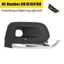 Front Bumper Right Fog Light Grill 9816764780 For Peugeot Rifter 2019-2025-6