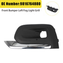 Front Bumper Left Fog Light Grill 9816764880 For Peugeot Rifter 2019-2025-6