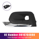 Front Bumper Left Fog Light Grill 9816764880 For Peugeot Rifter 2019-2025-5