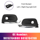 Frontstoßstange links + rechts Nebelscheinwerfergrill 9816764780 für Peugeot Rifter 2019–2025-5