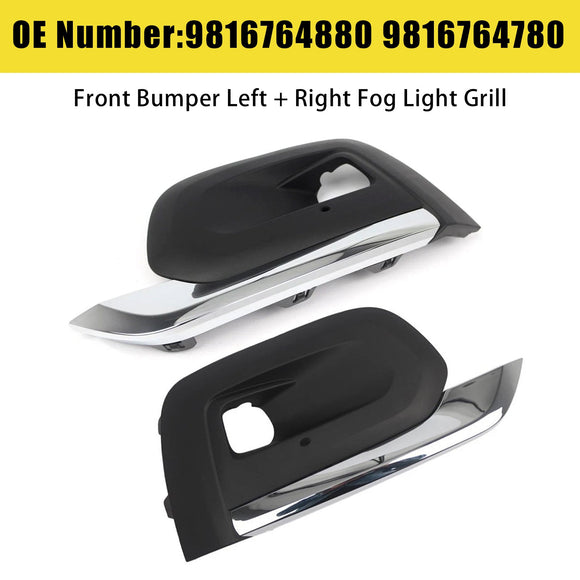 Frontstoßstange links + rechts Nebelscheinwerfergrill 9816764780 für Peugeot Rifter 2019–2025