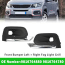 Frontstoßstange links + rechts Nebelscheinwerfergrill 9816764780 für Peugeot Rifter 2019–2025-1