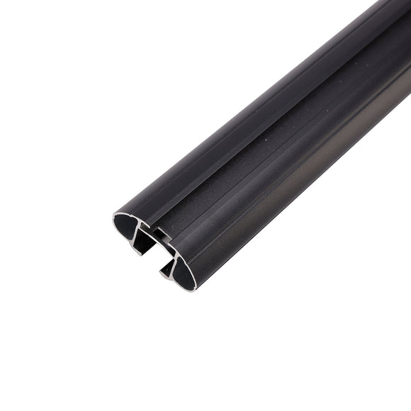 Portapacchi per auto universale in alluminio da 135 cm, con barra trasversale, con serratura