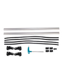Universeller Aluminium-Autodachträger, Gepäckträger, Querstange, abschließbar, 135 cm-15