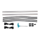 Universeller Aluminium-Autodachträger, Gepäckträger, Querstange, abschließbar, 135 cm-16