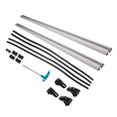 Universeller Aluminium-Autodachträger, Gepäckträger, Querstange, abschließbar, 135 cm-18