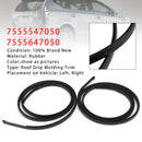 2012-2018 Toyota Prius V 2PCS Left+Right Roof Drip Molding Trim 75555-47050 75556-47050-2