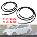 2012-2018 Toyota Prius V 2PCS Left+Right Roof Drip Molding Trim 75555-47050 75556-47050-1