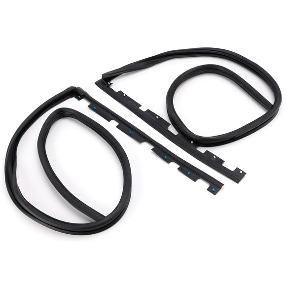 1992-1995 Honda Civic Coupe / Hatchback Left+Right Front Door Sub Seal Rubber Set 72365-SR3-014 72325-SR3-014