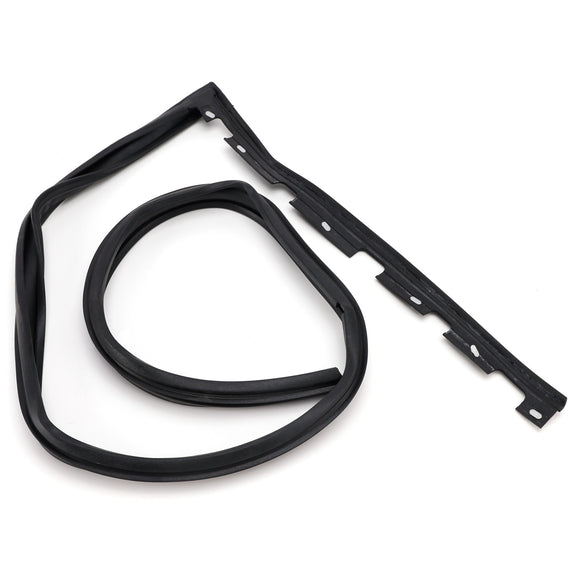 1992-1995 Honda Civic Coupe / Hatchback Left+Right Front Door Sub Seal Rubber Set 72365-SR3-014 72325-SR3-014