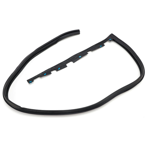 1992-1995 Honda Civic Coupe / Hatchback Left+Right Front Door Sub Seal Rubber Set 72365-SR3-014 72325-SR3-014