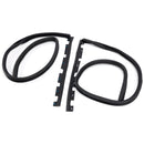 1992-1995 Honda Civic Coupe / Hatchback Left+Right Front Door Sub Seal Rubber Set 72365-SR3-014 72325-SR3-014-12