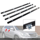 2003-2008 Lexus RX330 RX350 RH400h 4 stuks raamafdichting 68171-48032 68172-48032 68173-48031 68174-48031-1