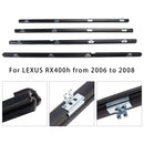 2003-2008 Lexus RX330 RX350 RH400h 4 stuks raamafdichting 68171-48032 68172-48032 68173-48031 68174-48031-4