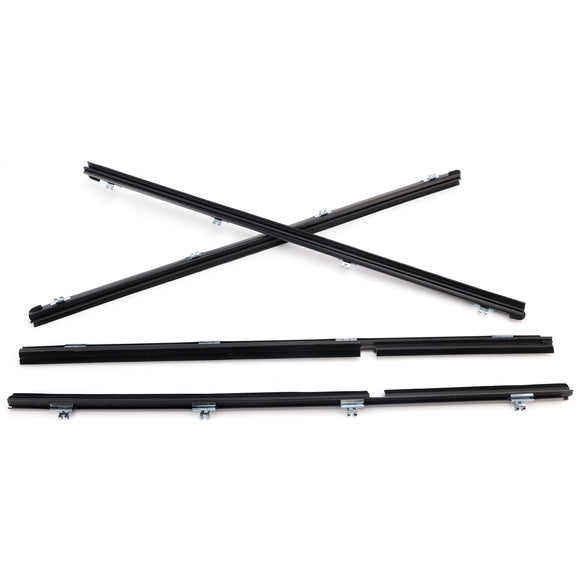 2003-2008 Lexus RX330 RX350 RH400h 4 stuks raamafdichting 68171-48032 68172-48032 68173-48031 68174-48031