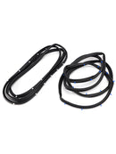 Guarnizione per porta anteriore sinistra + destra da 2 pezzi per Toyota Land Cruiser serie 70-19