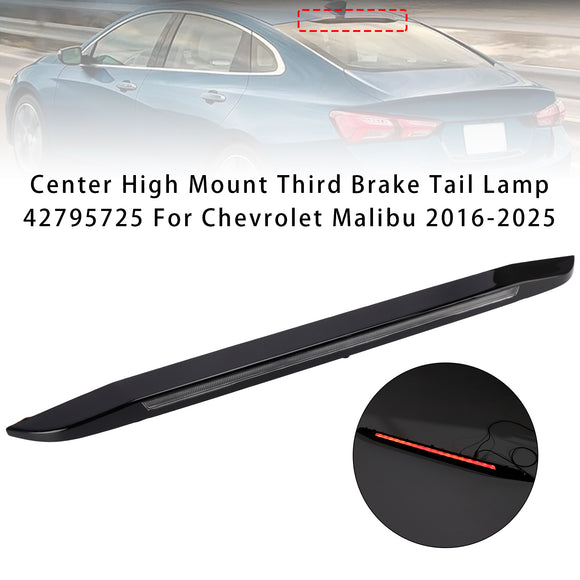 Lampada di coda del terzo freno a montaggio alto per Chevrolet Malibu 2016-2025 42795725