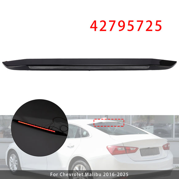 Lampada di coda del terzo freno a montaggio alto per Chevrolet Malibu 2016-2025 42795725