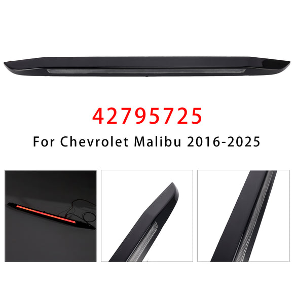 Lampada di coda del terzo freno a montaggio alto per Chevrolet Malibu 2016-2025 42795725