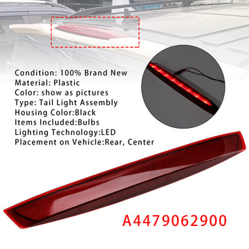 Third Brake Light Lamp For Mercedes Vito (W447) 2014-2020 Barn Door Models Red - 0