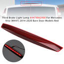 Dritte Bremsleuchte für Mercedes Vito (W4472014–2020 Scheunentormodelle Rot-1