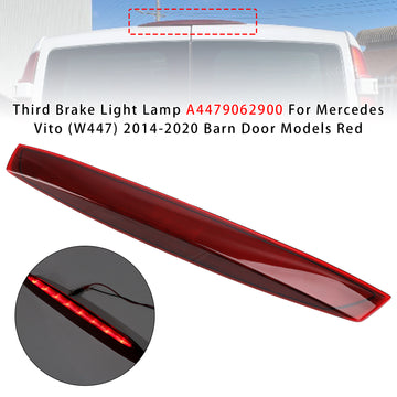 Third Brake Light Lamp For Mercedes Vito (W447) 2014-2020 Barn Door Models Red