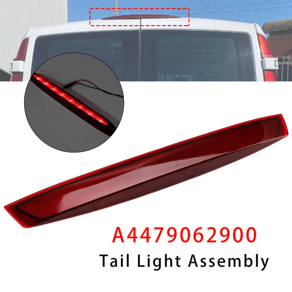 Dritte Bremsleuchte für Mercedes Vito (W4472014–2020 Scheunentormodelle Rot