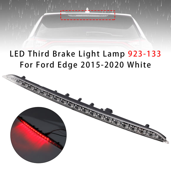 2015-2020 Ford Edge Led Third Brake Light Lamp White Lens FT4Z13A613A 923-133