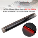 Nissan Murano 2009-2014 Led Third Brake Light Lamp 26590-1AA0A 265901AA0A Smoked Lens-2