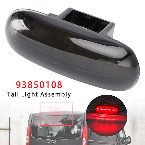 Taka korkean tason kolmas jarruvalo Vauxhall Vivaro A X83 2001-2014 savustettu