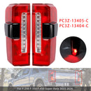 2023-2026 Ford F-250 F350 F450 paire latérale gauche + droite feu arrière LED avec angle mort PC3B-13B505-C PC3B-13B504-C-1