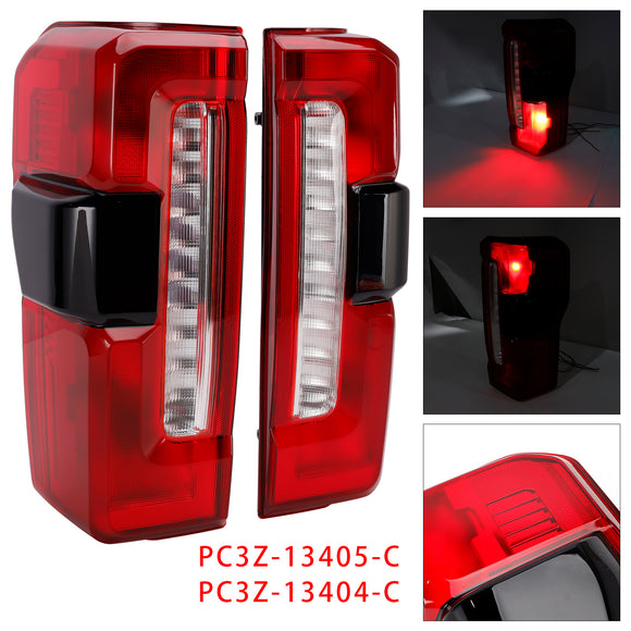 2023-2026 Ford F-250 F350 F450 paire latérale gauche + droite feu arrière LED avec angle mort PC3B-13B505-C PC3B-13B504-C