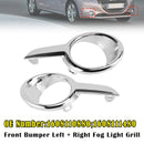 Left + Right Fog Light Grill 1608110880 1608111480 For Peugeot 208 2012-2015-4