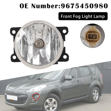Front Fog Light Lamp 9675450980 For Peugeot 208 308 2008 2013-2019 - 0