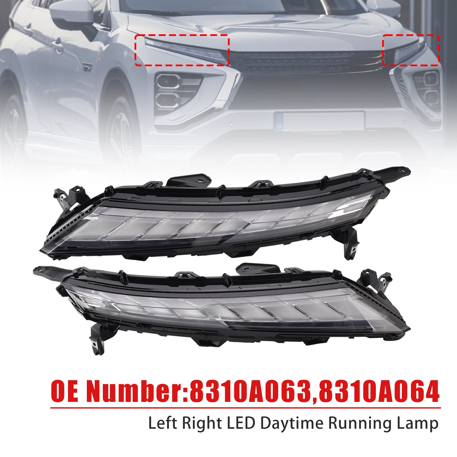 2022-2026 Mitsubishi Eclipse Cross Left + Right Side Pair Front