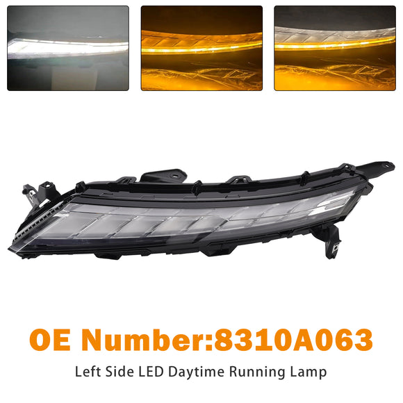 2022–2026 Mitsubishi Eclipse Cross, linke Seite vorne, LED-Tagfahrlicht, 8310A063